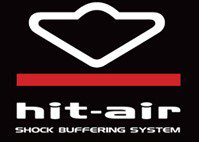 Hit-Air logo with shock buffering system.